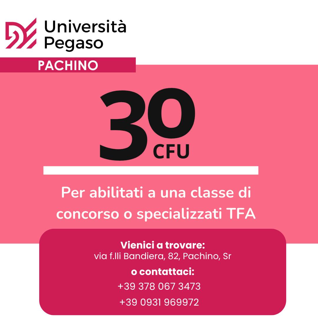 Polo UniPegaso Pachino | Pachino