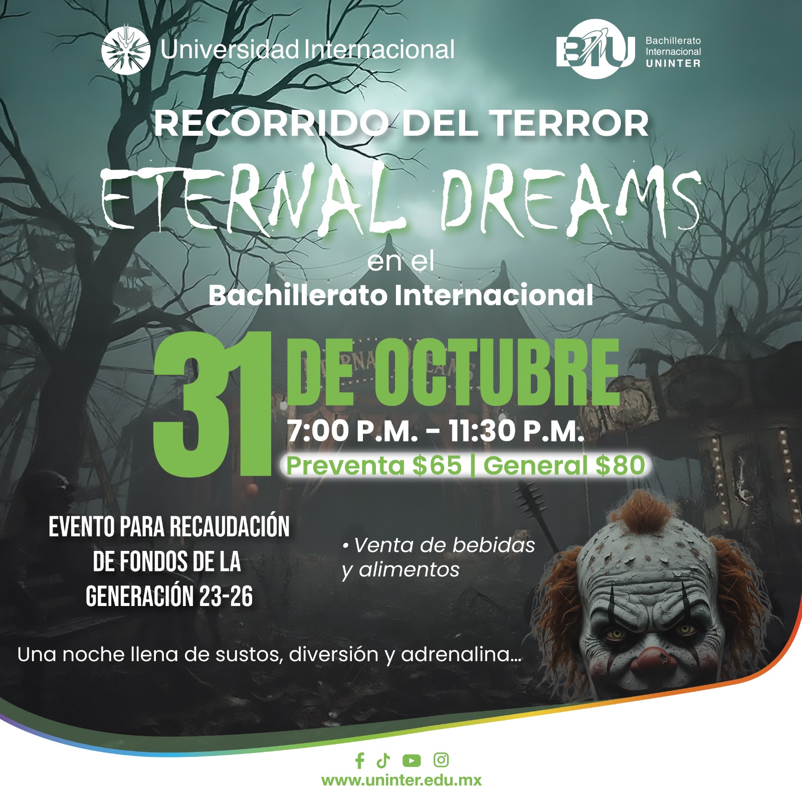 Universidad - ¿Te atreves a entrar a tus peores pesadillas? 😱 Vive una ...