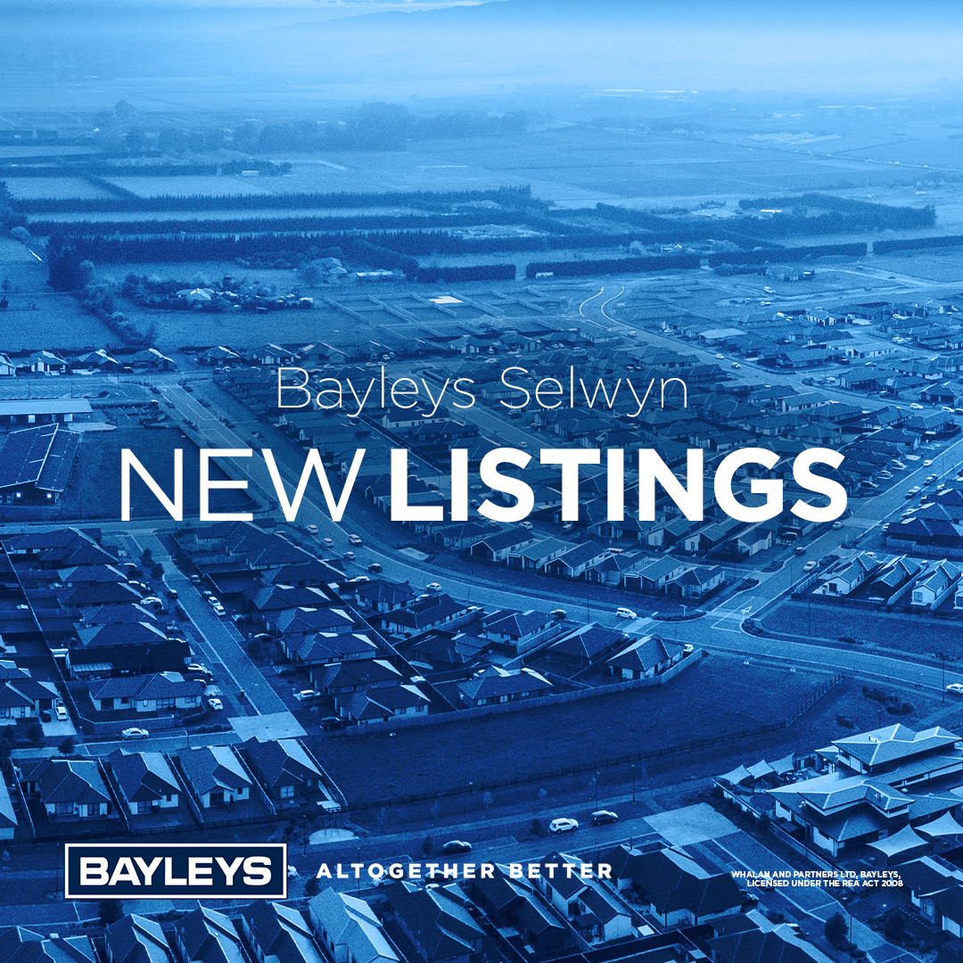 Bayleys Selwyn - NEW LISTINGS From lifestyle blocks to... | Facebook
