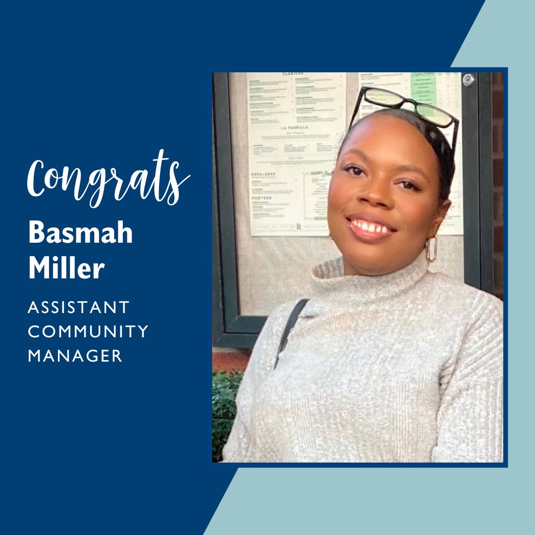 Congratulations to Basmah Miller... - Mill Creek Residential | Facebook