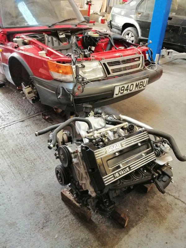 The SAAB engine is fully... - Fostering Classics Ltd
