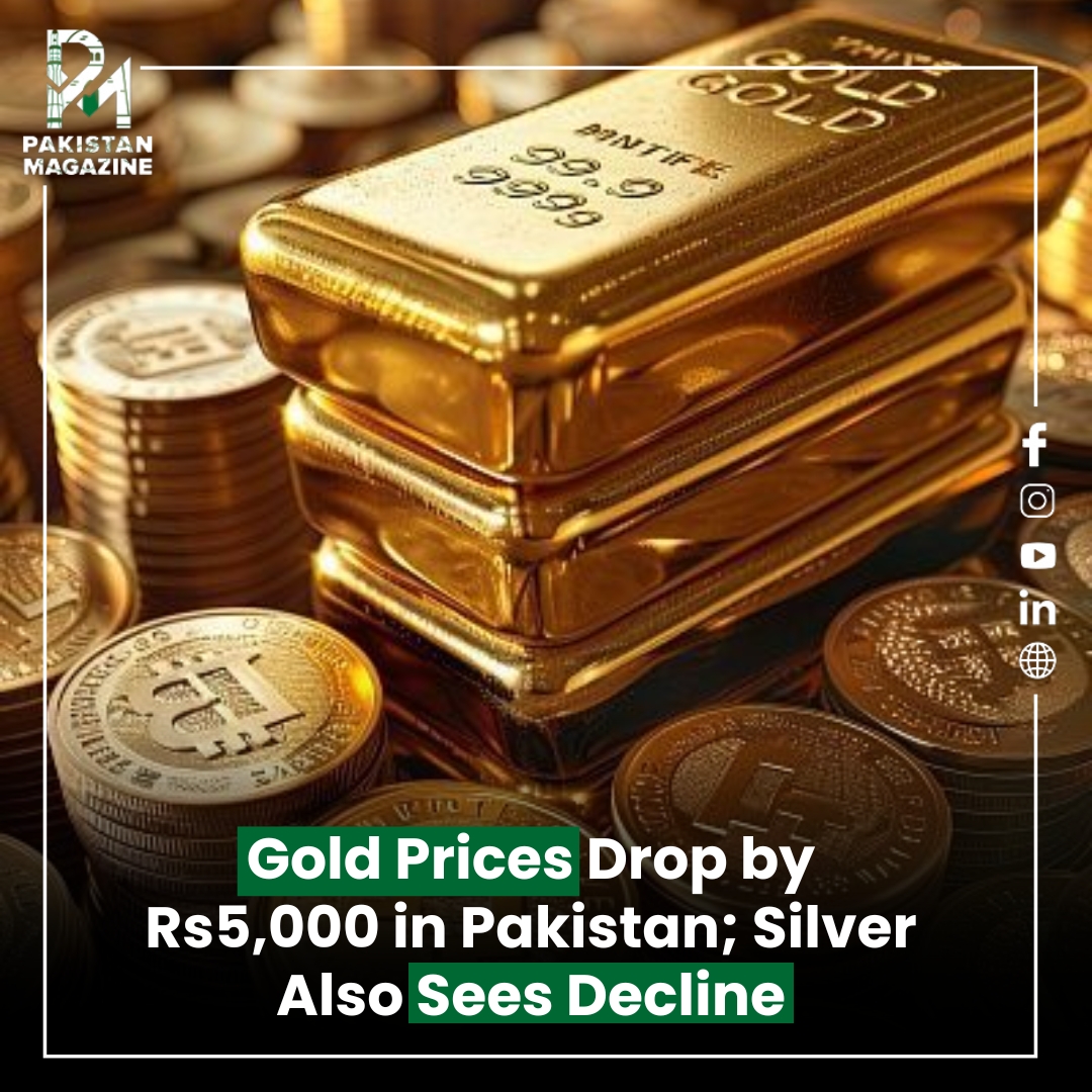 Pakistan - Gold prices in Pakistan have fallen by Rs5,000, according to ...