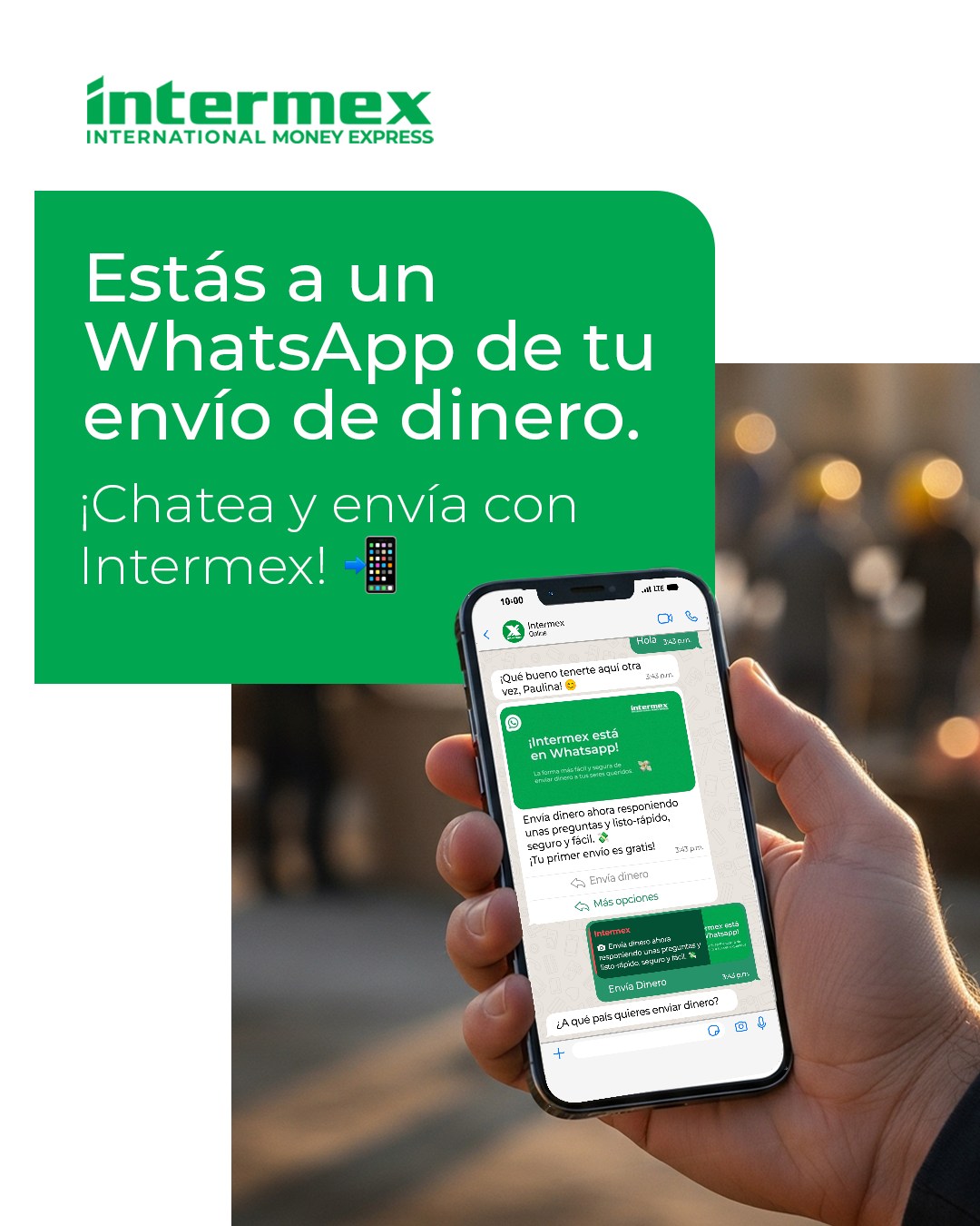 ¿Enviar dinero a... - Intermex International Money Express | Facebook