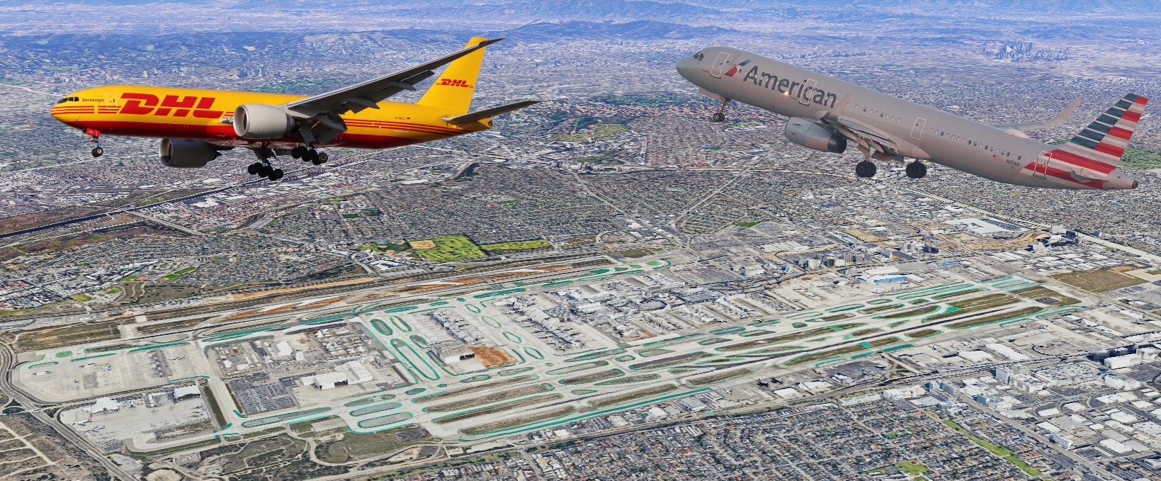 Aviation - *** Serious Incident *** Los Angeles LAX Airport California ...