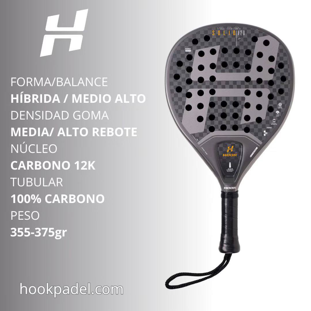 Hook - 🩶¡Descubre la SOLID de Hook Padel! ️Potencia, control y ...