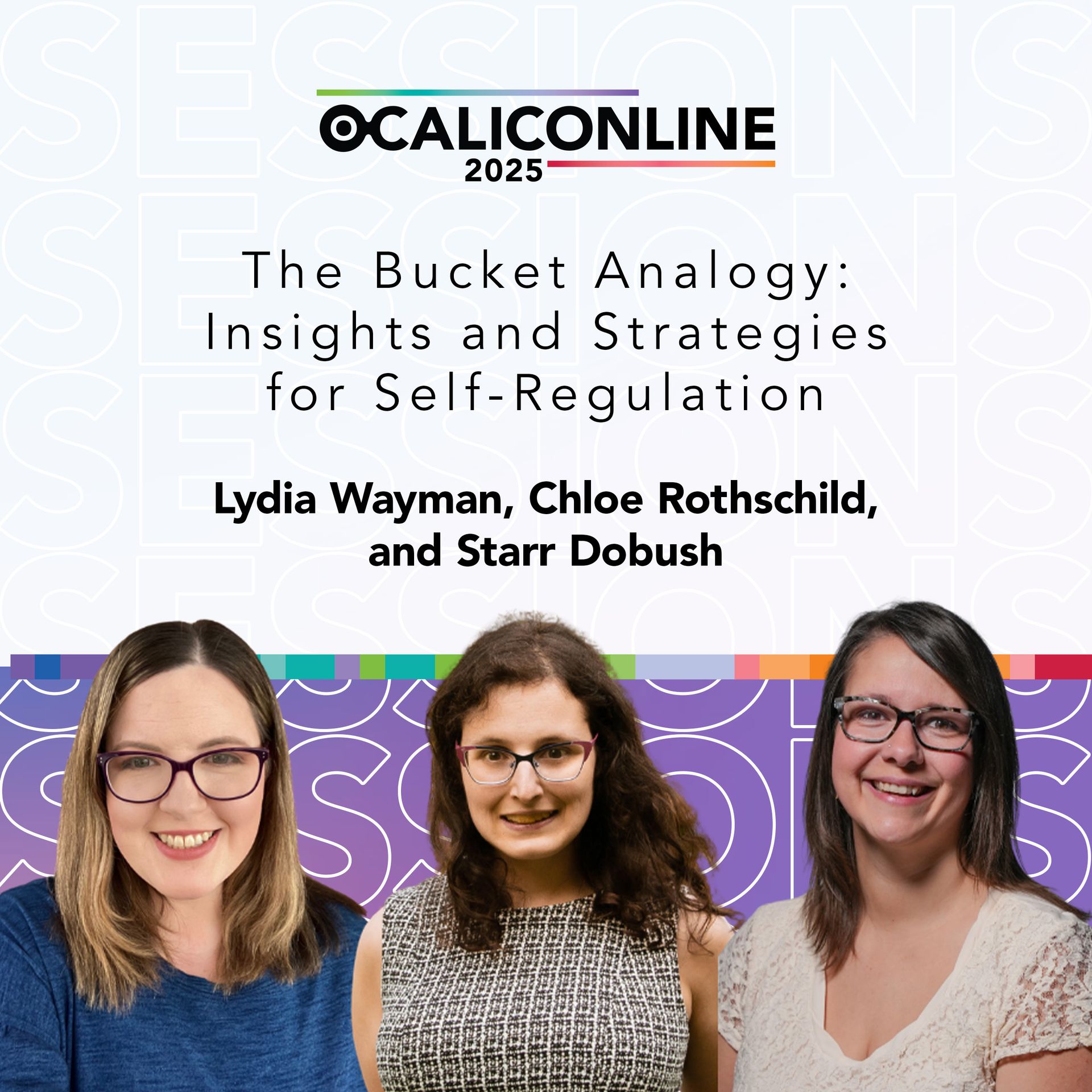 OCALI - Ever heard of the “bucket” analogy? This session breaks down ...
