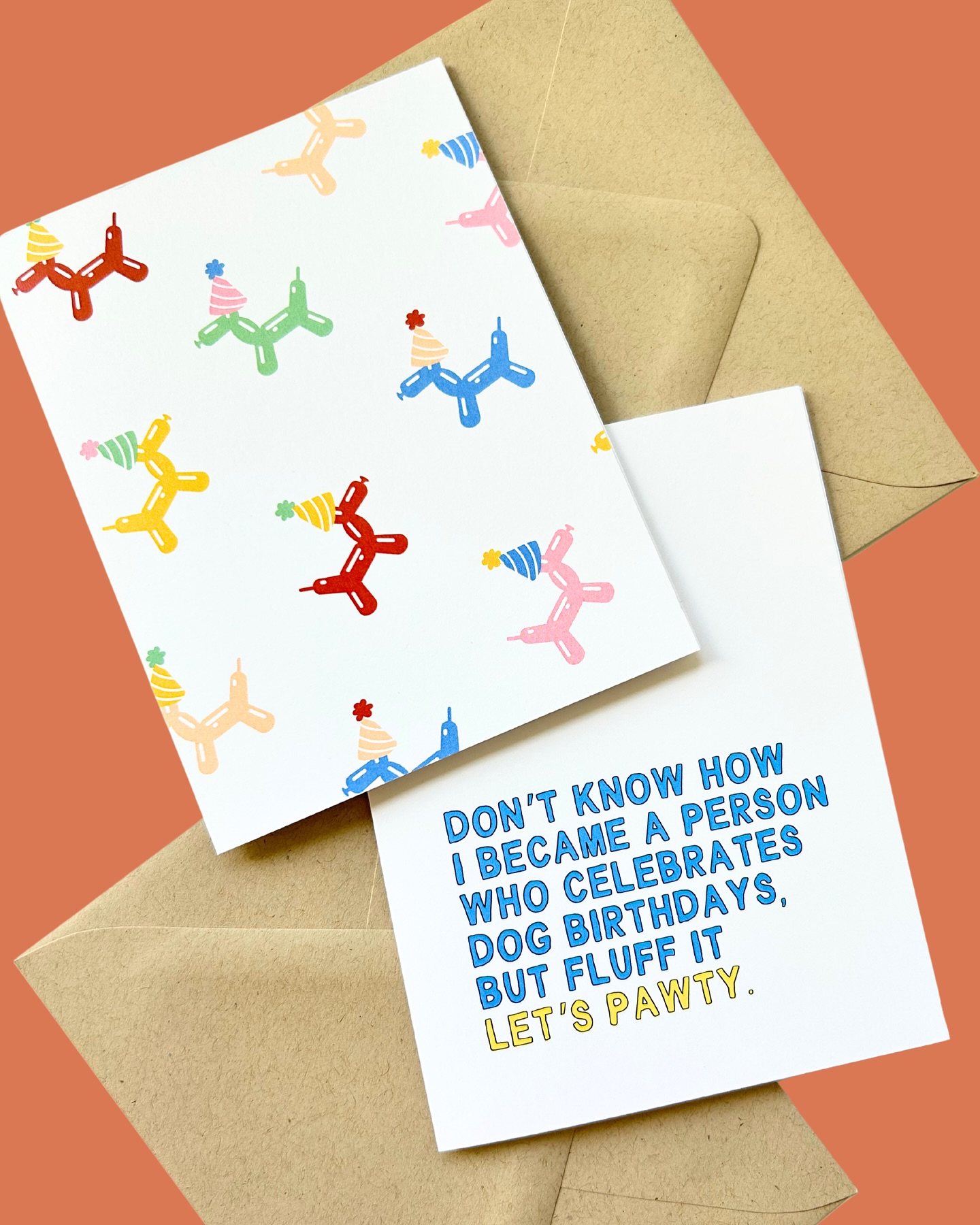 Five Dot Post Greeting Cards