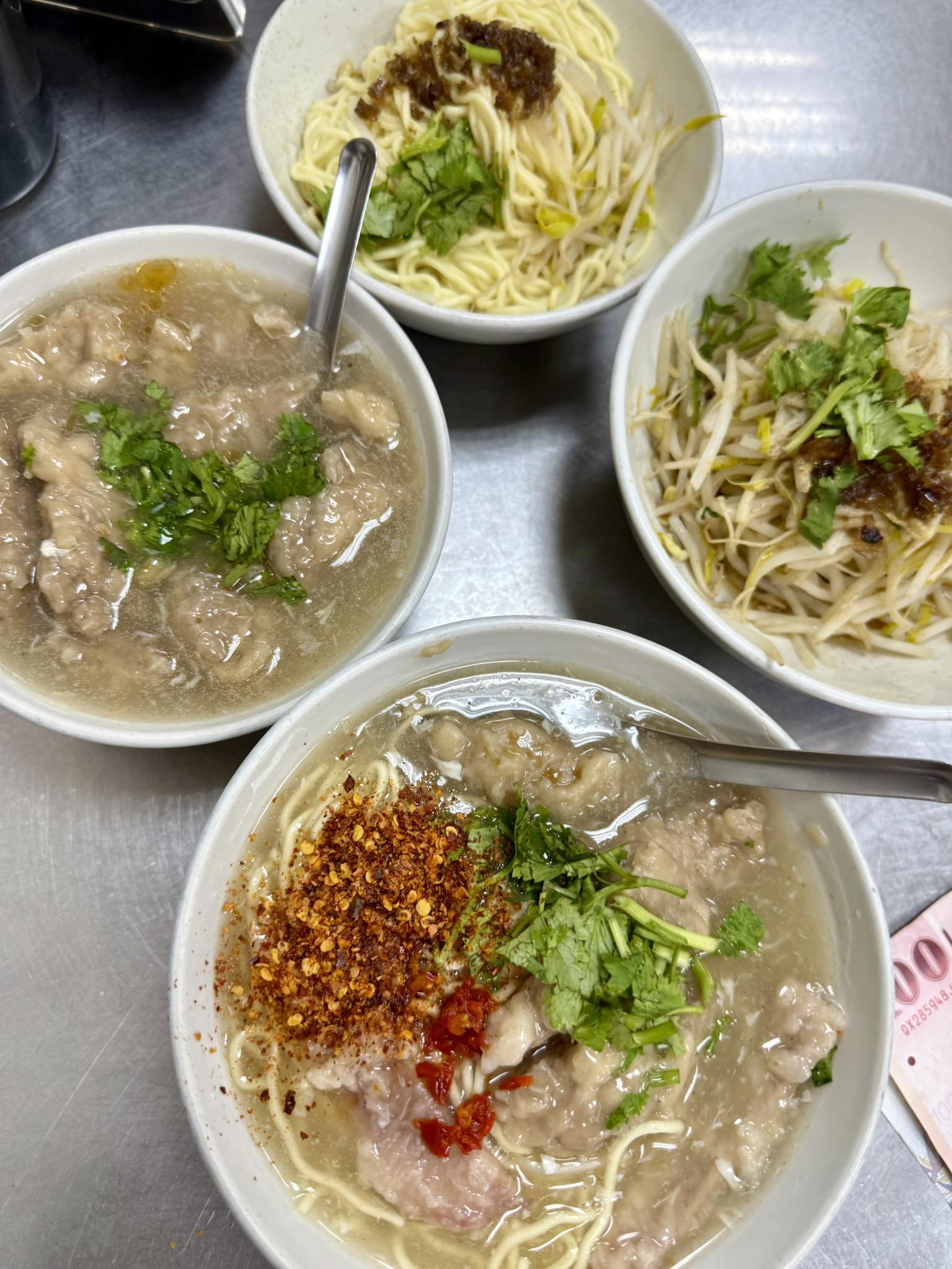 魔鬼甄與天使嘉 - 今天中午完成三重人美食社團推薦的三重四大名羹最後一張地圖!!!正義北路朱記花枝羹米粉炒、龍門路生炒... | Facebook