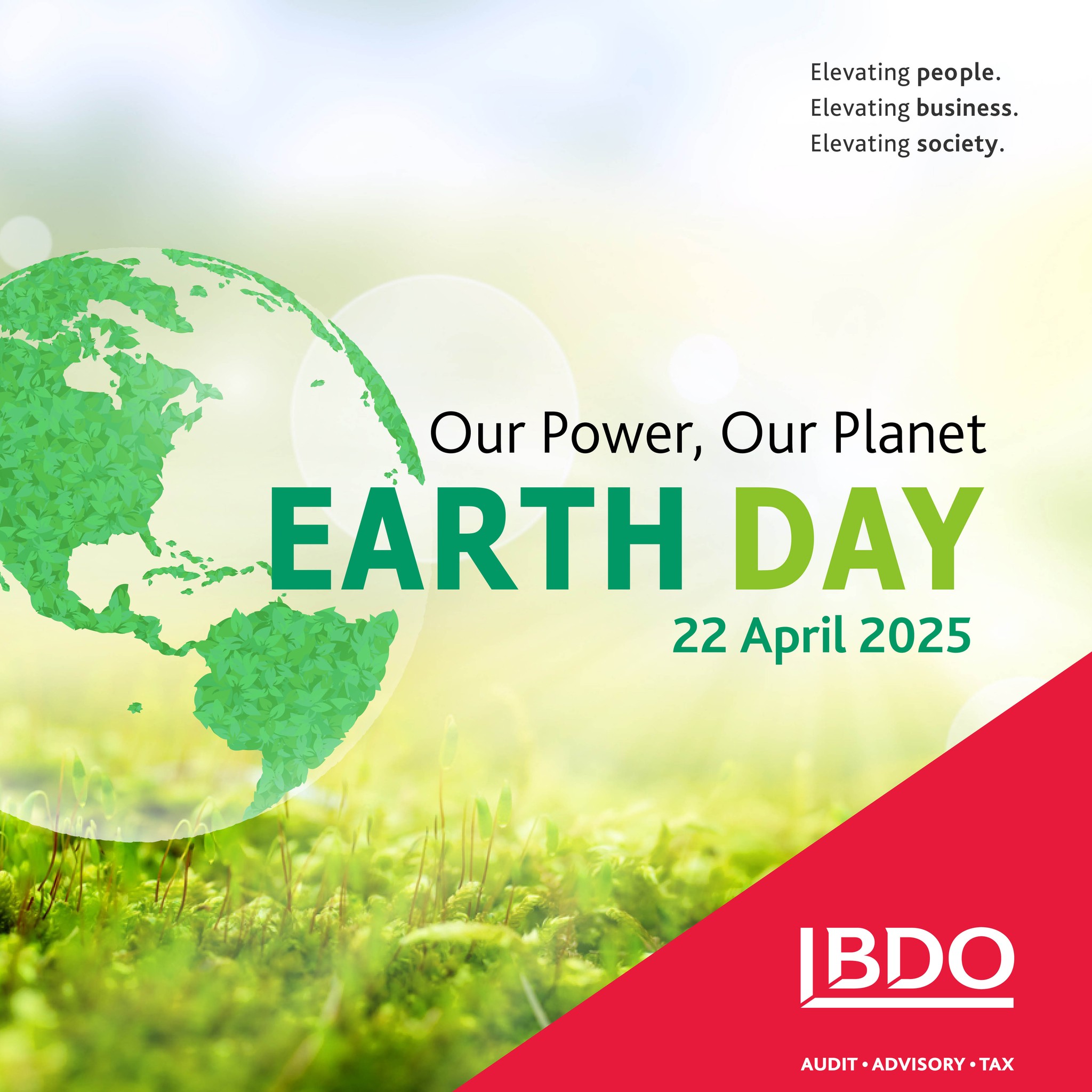 BDO - Celebrating Earth Day 2025 – Our Power, Our Planet This Earth Day ...