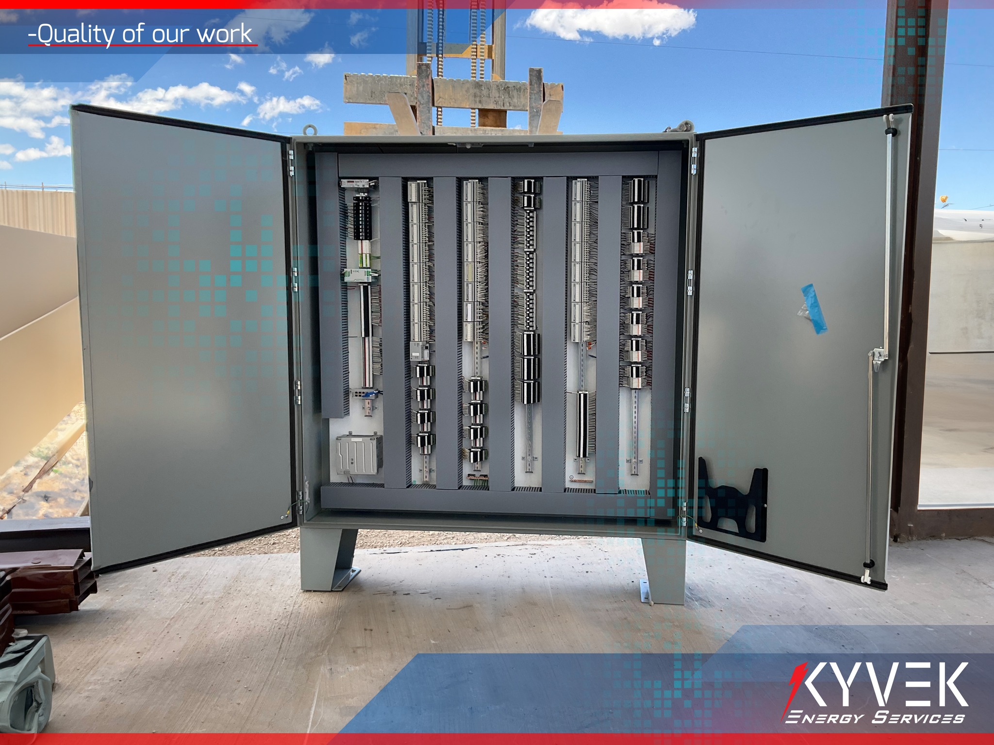 Kyvek - Full-sized Rio Cabinet PLC ⚡ #plc #plcprogramming #programming ...