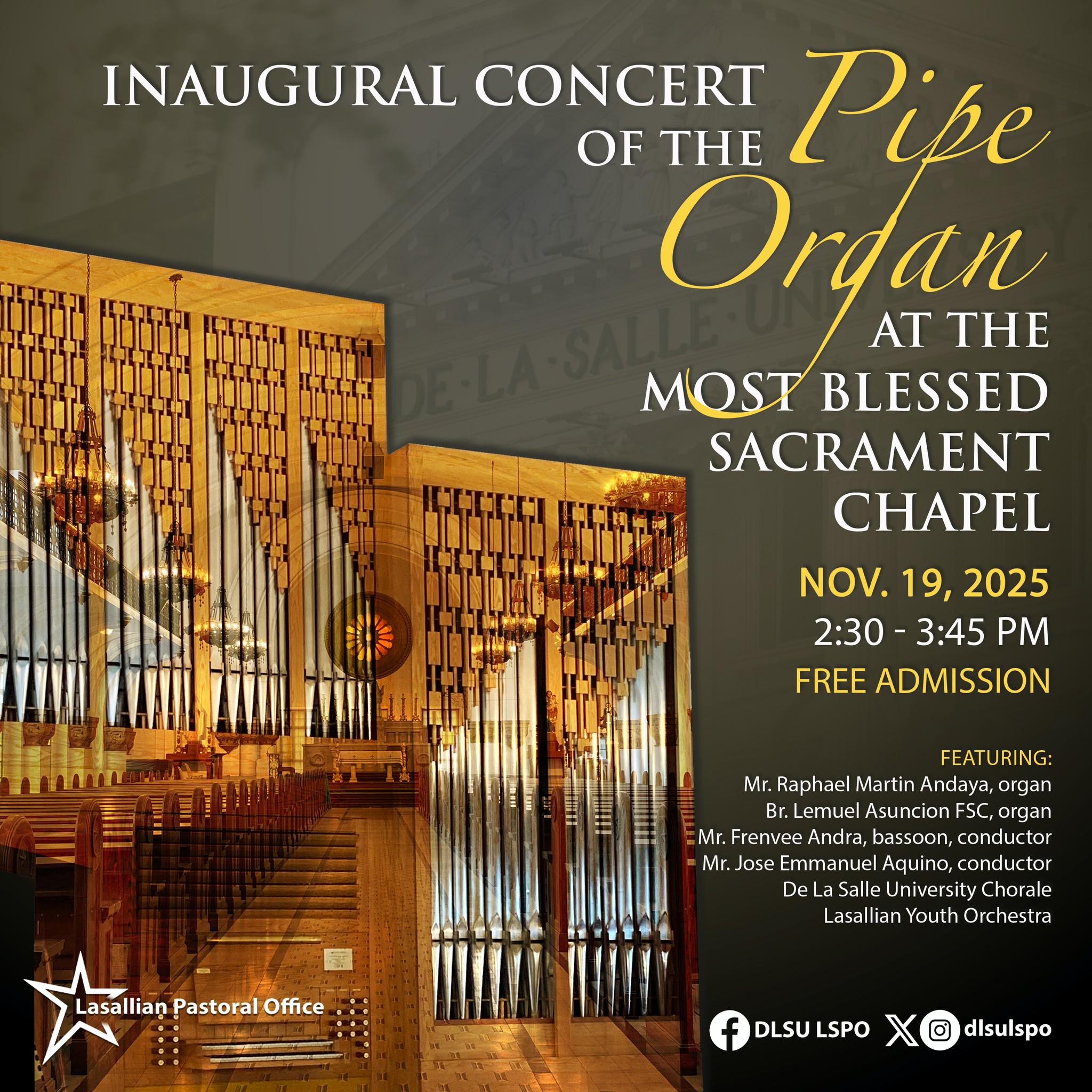 DLSU LSPO - The Lasallian community is invited to the... | Facebook