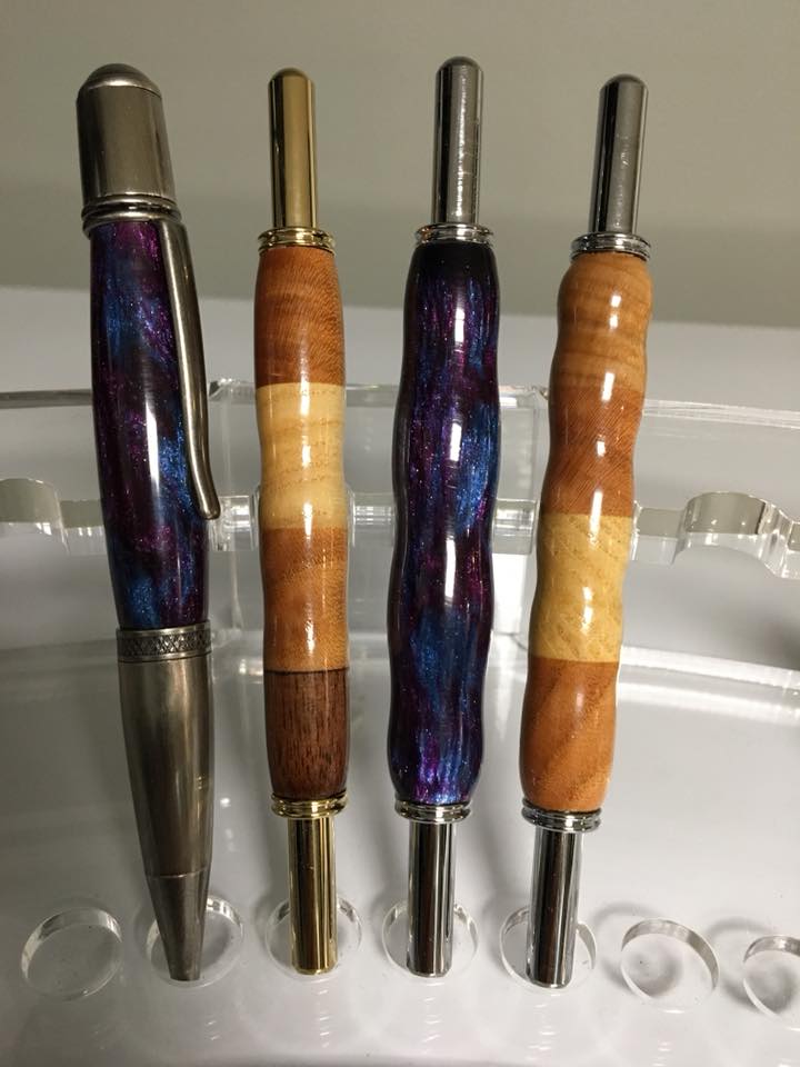 Turned some seam rippers and a... - Dave's Custom Wood Works