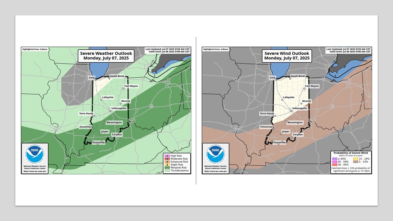 Ohio - The Storm Prediction Center has issued a MARGINAL RISK for ...
