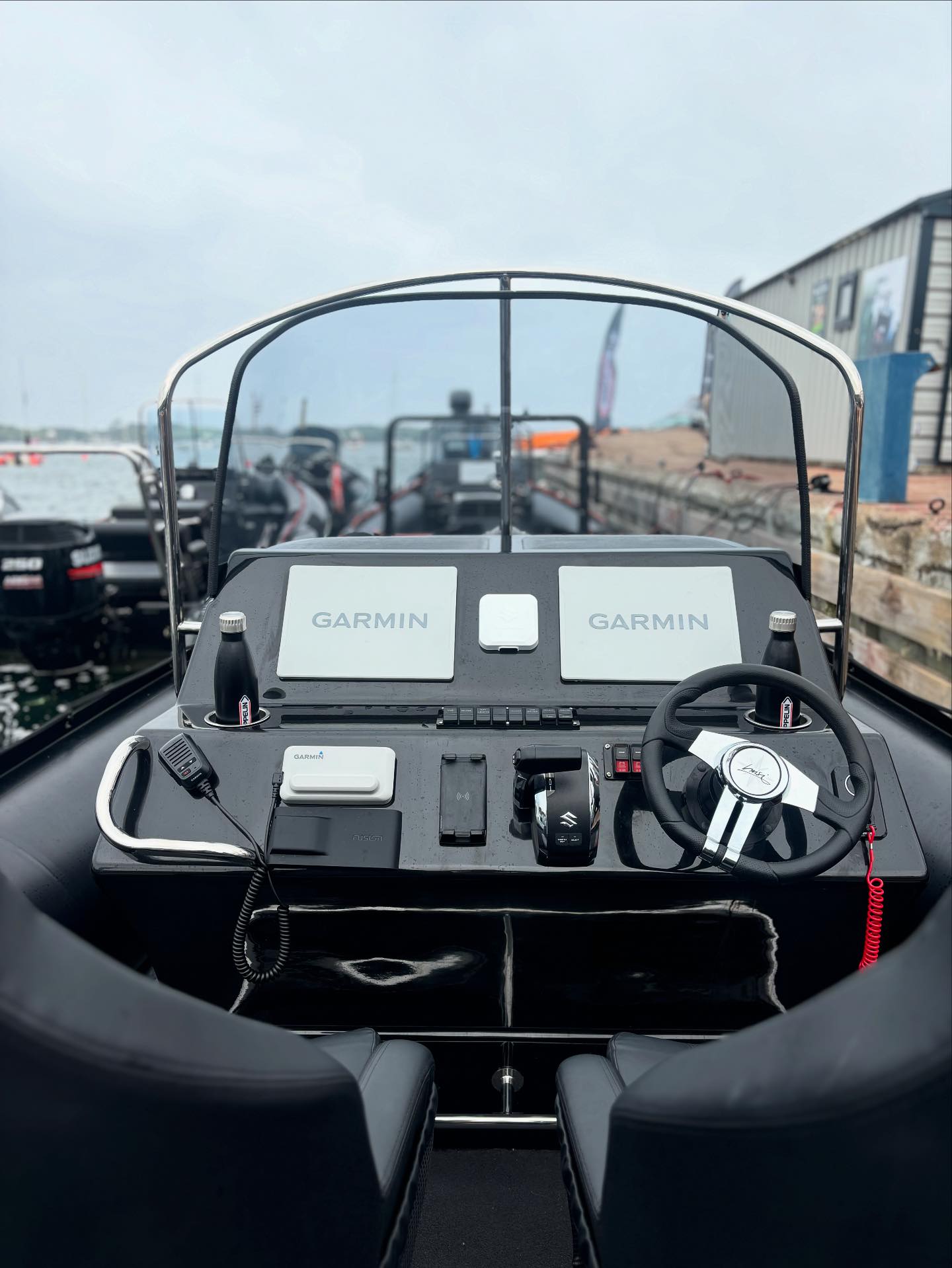 Atlantic - Custom Console on this 7.5m Zeppelin 🤩 When ordering a new ...