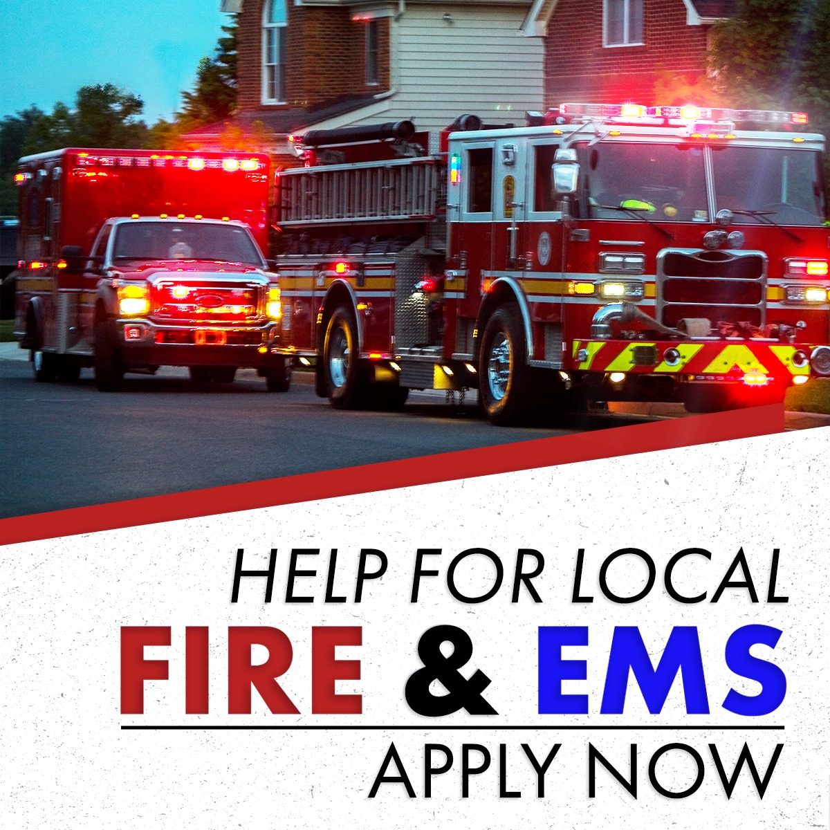 Senator - Local fire and EMS companies have until Oct. 20 to apply for ...
