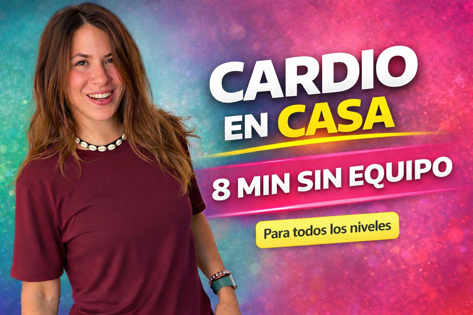 Regina Rovira - Cardio en Casa Sin Saltos | 8 Min Con... | Facebook