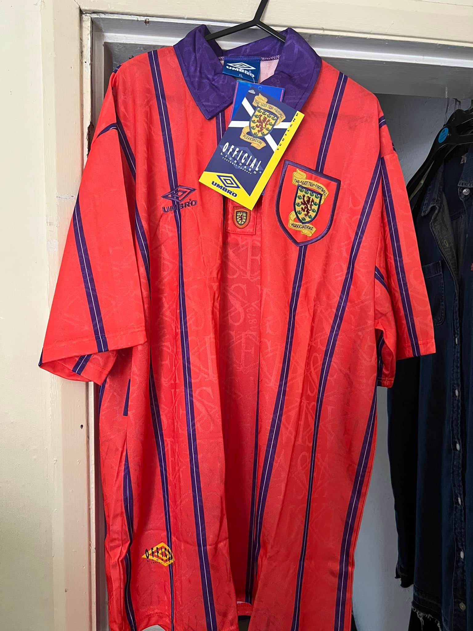 New in: Brand new Scotland '91-93 away by Umbro Available here