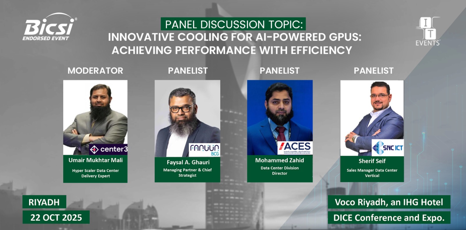 It - 𝗣𝗮𝗻𝗲𝗹 𝗗𝗶𝘀𝗰𝘂𝘀𝘀𝗶𝗼𝗻 𝗮𝘁 𝗗𝗜𝗖𝗘 𝗞𝗦𝗔 𝟮𝟬𝟮𝟱 𝗜𝗻𝗻𝗼𝘃𝗮𝘁𝗶𝘃𝗲 𝗖𝗼𝗼𝗹𝗶𝗻𝗴 𝗦𝗼𝗹𝘂𝘁𝗶𝗼𝗻𝘀 𝗳𝗼𝗿 ...
