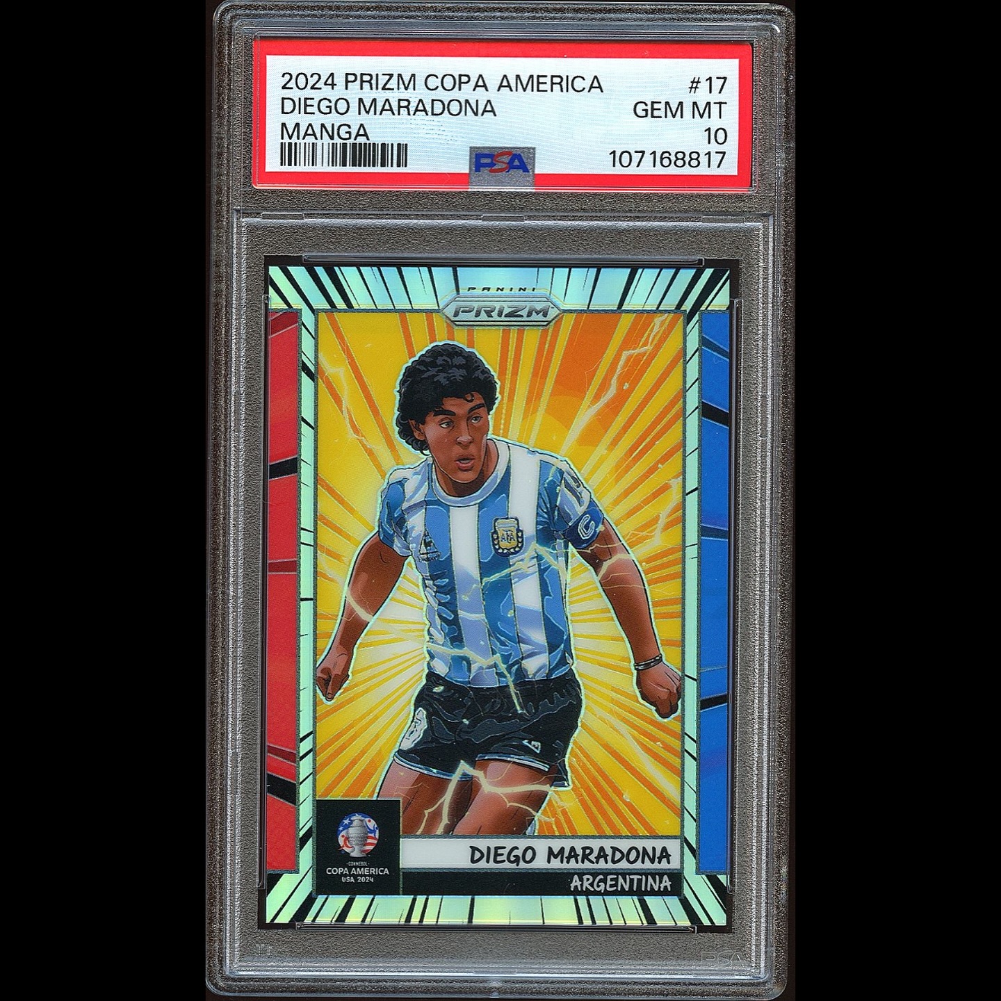 ⚽️ Two Soccer Legends ▫️Lionel Messi 2004 Panini Mega Cracks 