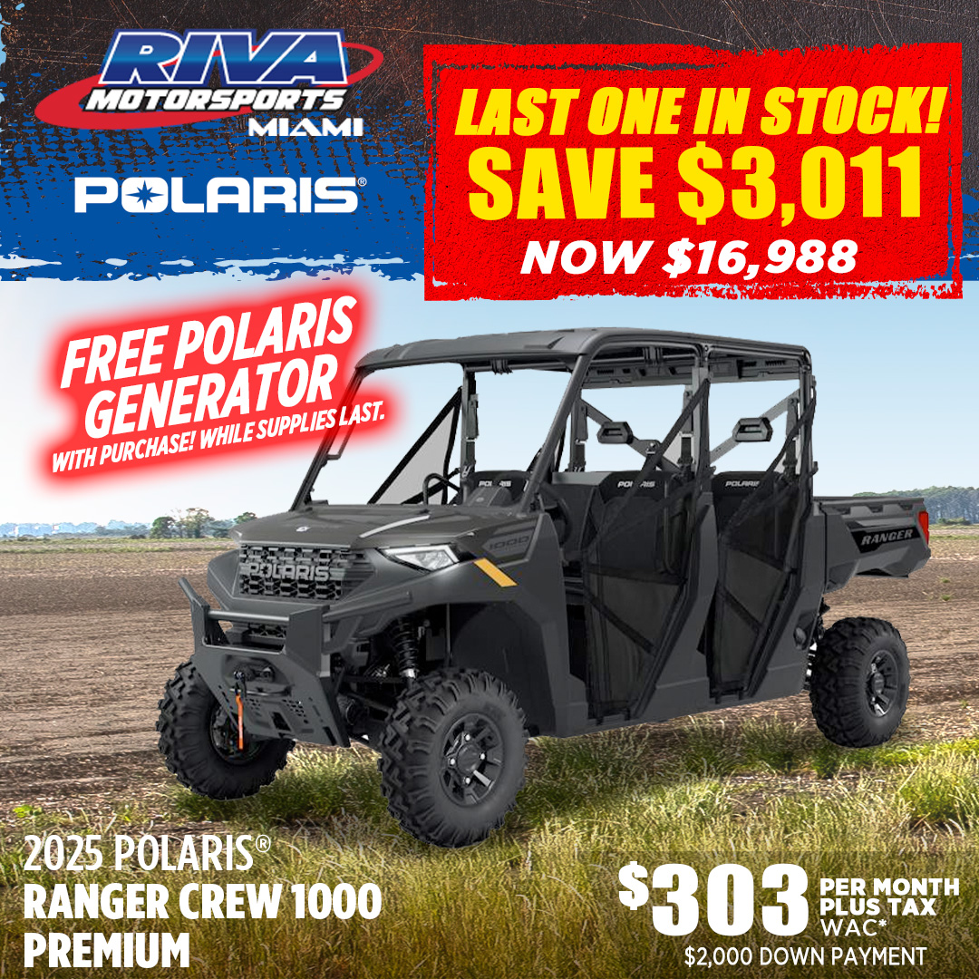 🚨 RIVA MOTORSPORTS MIAMI POLARIS... - RIVA Motorsports Miami | Facebook