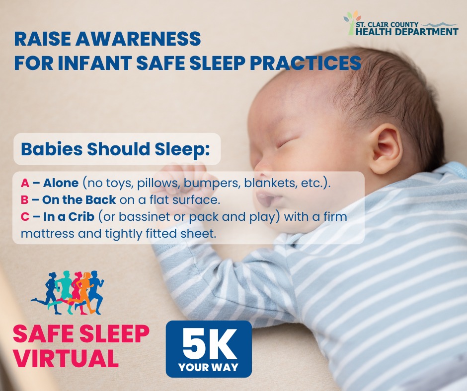 October is Safe Sleep... - St. Clair County Health Department | Facebook