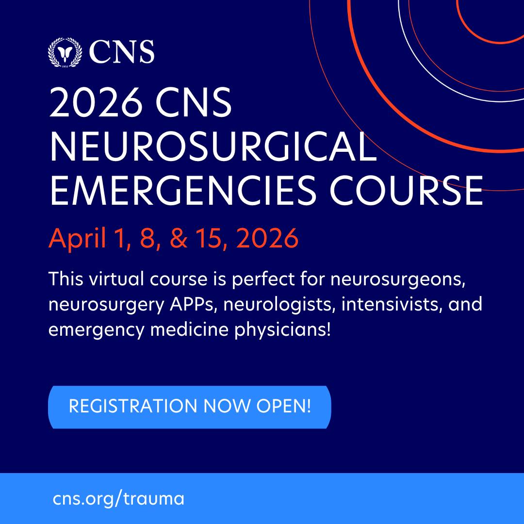 Congress - The CNS Neurosurgical Emergencies Course is back! This very ...