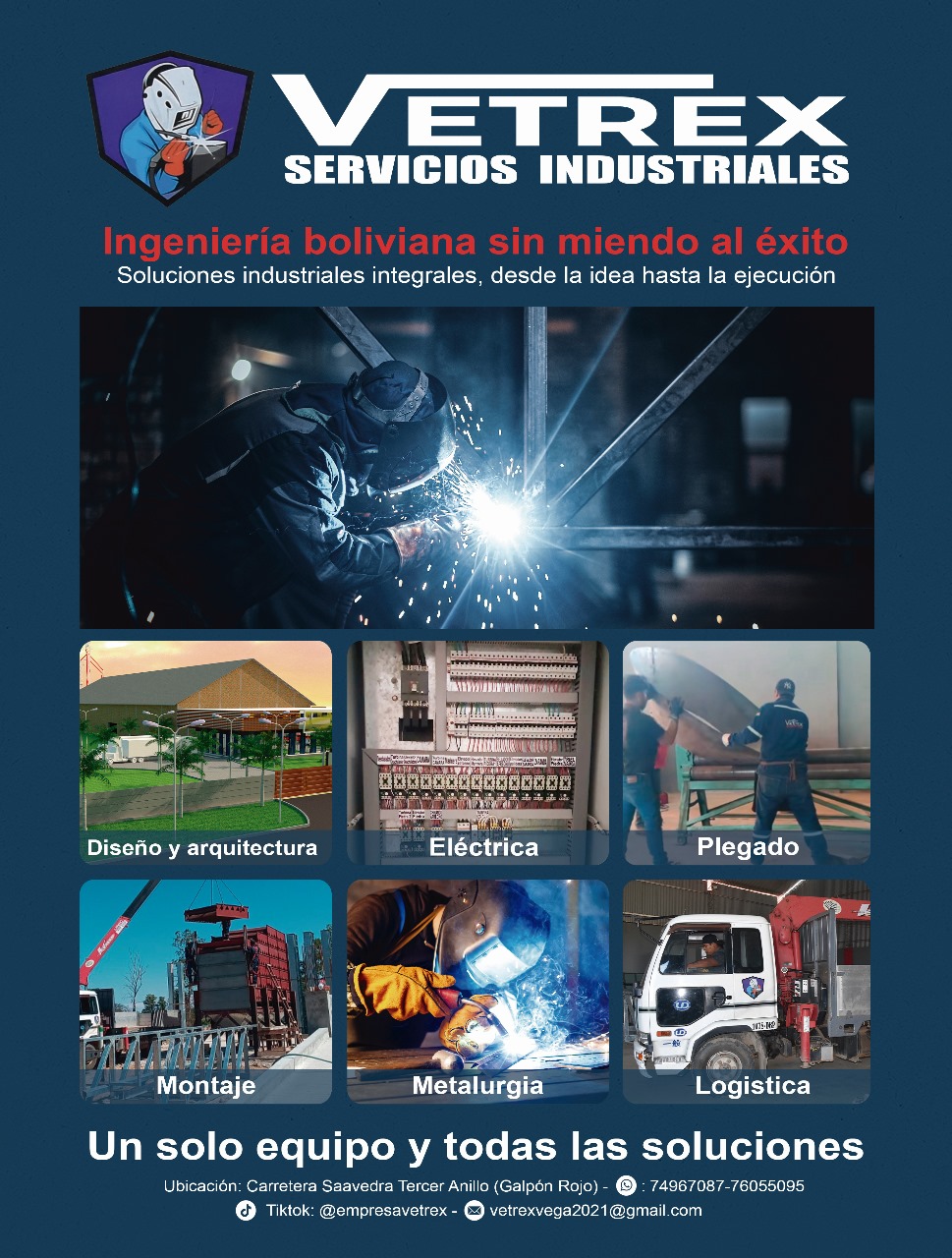 VETREX Servicios Industriales ofrece... - Contacto Económico | Facebook