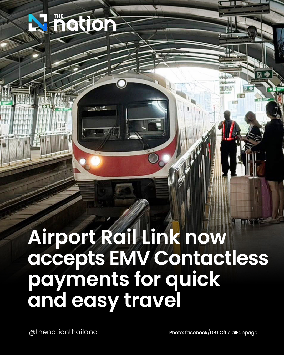 The Nation - The Airport Rail Link introduces EMV Contactless payment ...
