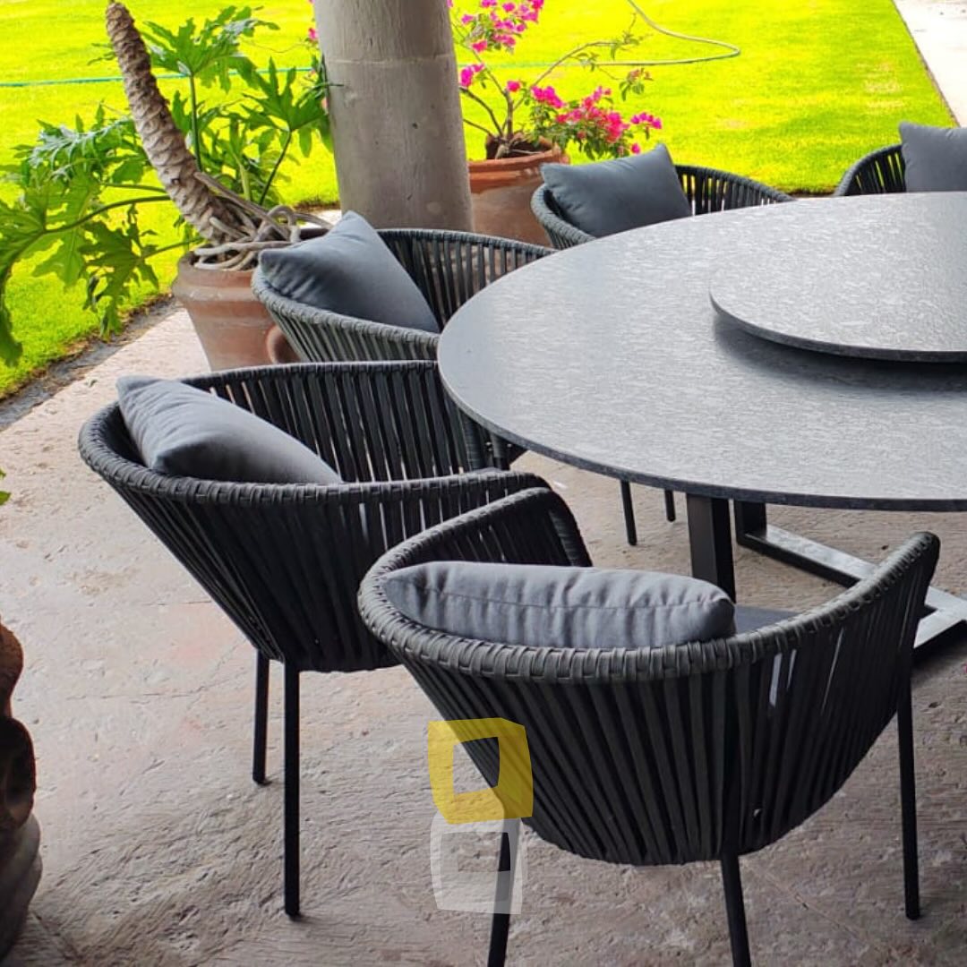 Promobel Muebles - Acompaña tus sillas con esta mesa de polycemento y ...