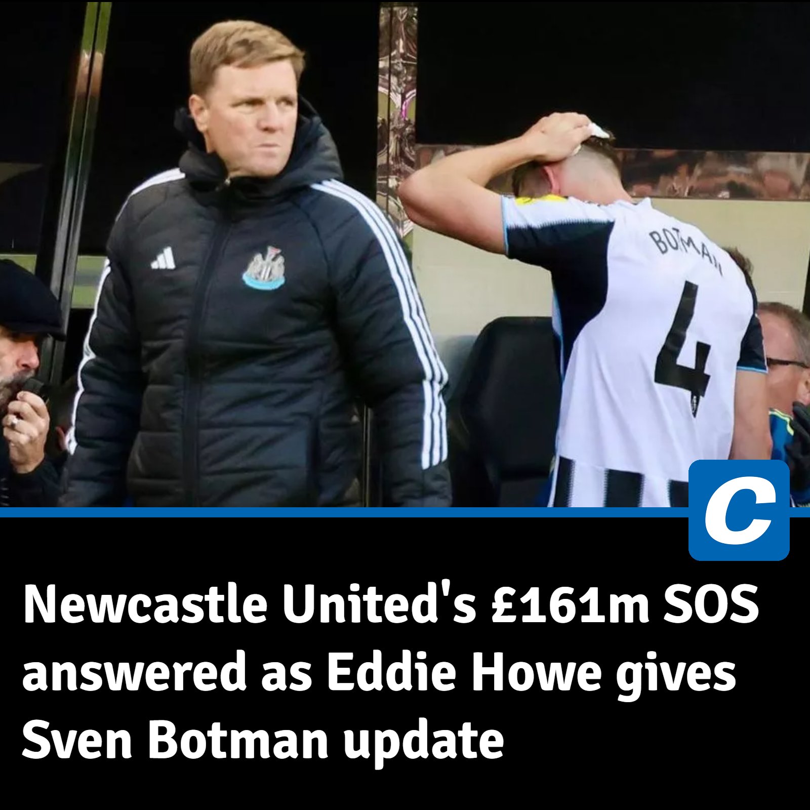 Newcastle - Howe had an update on Botman's injury 🤞 | Facebook