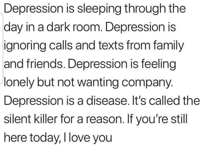 The Shirley - #depression #anxiety #disease #silentkiller #iloveyou # ...