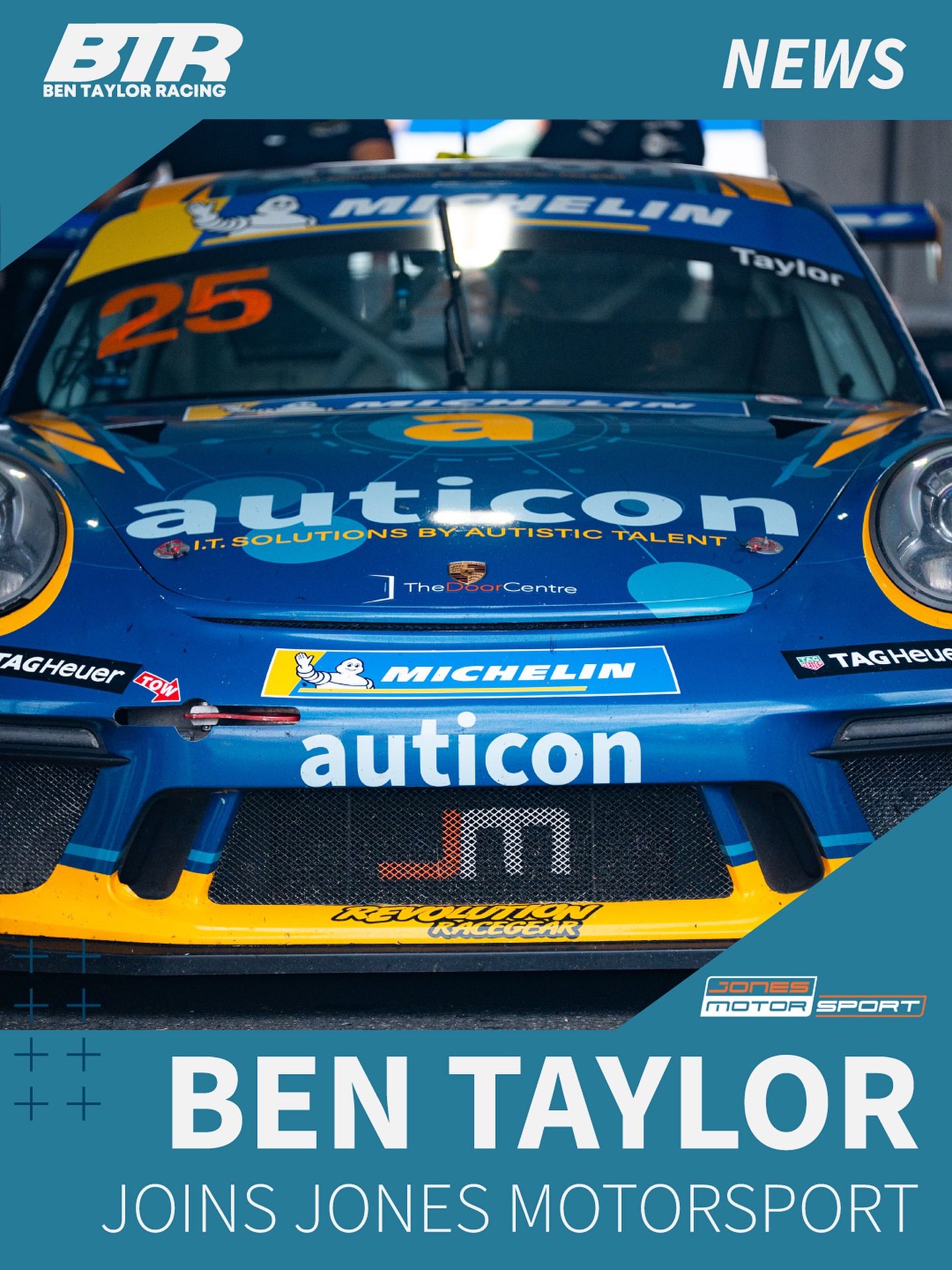 Ben - Big news for 2026 I’m thrilled to be joining Jones Motorsport for ...