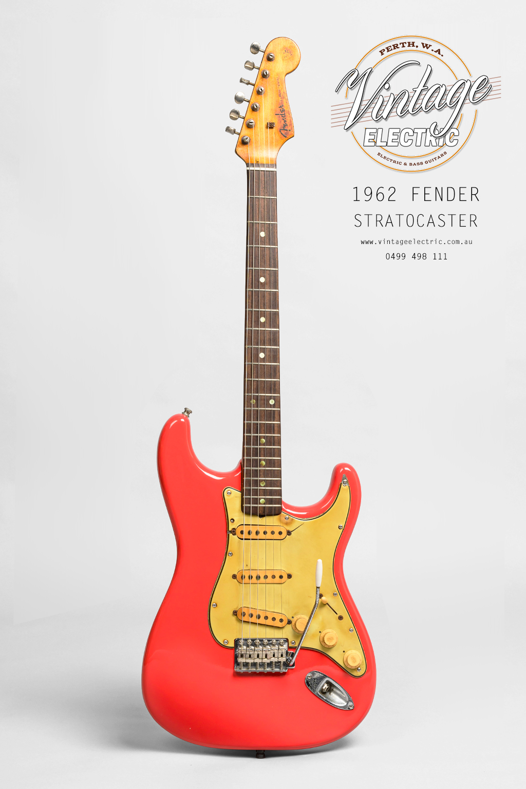 Fender ST62-TX '62 Reissue Stratocaster in Fiesta Red