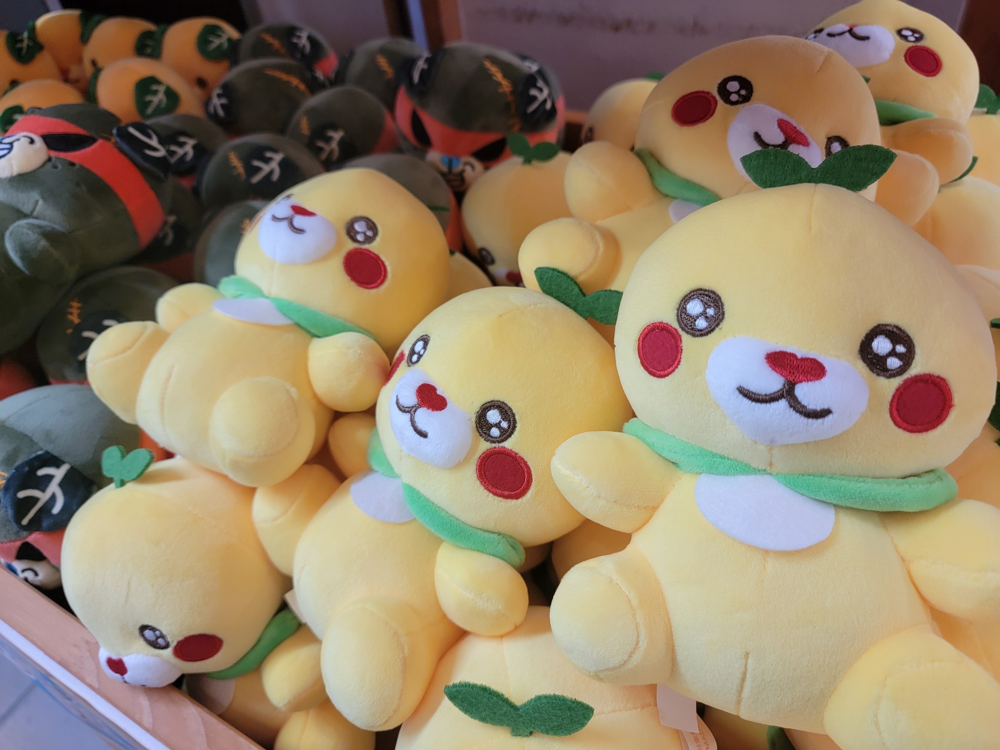 みきゃんぬいぐるみくじ みきゃんクジ大人気です この旅のオトモにみ
