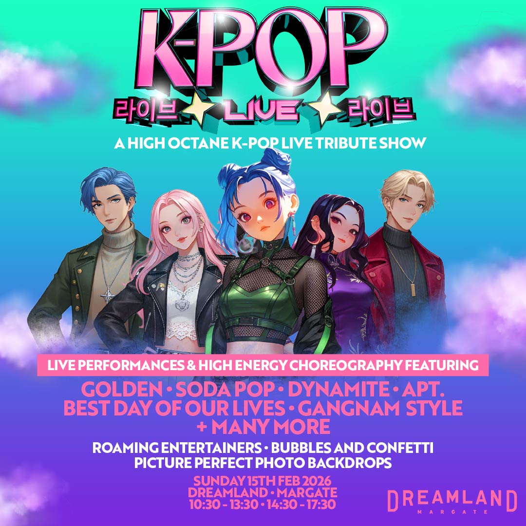 KPOP Superstars land at Real Time Live Chesterfield on Sat 3rd Jan ⚡