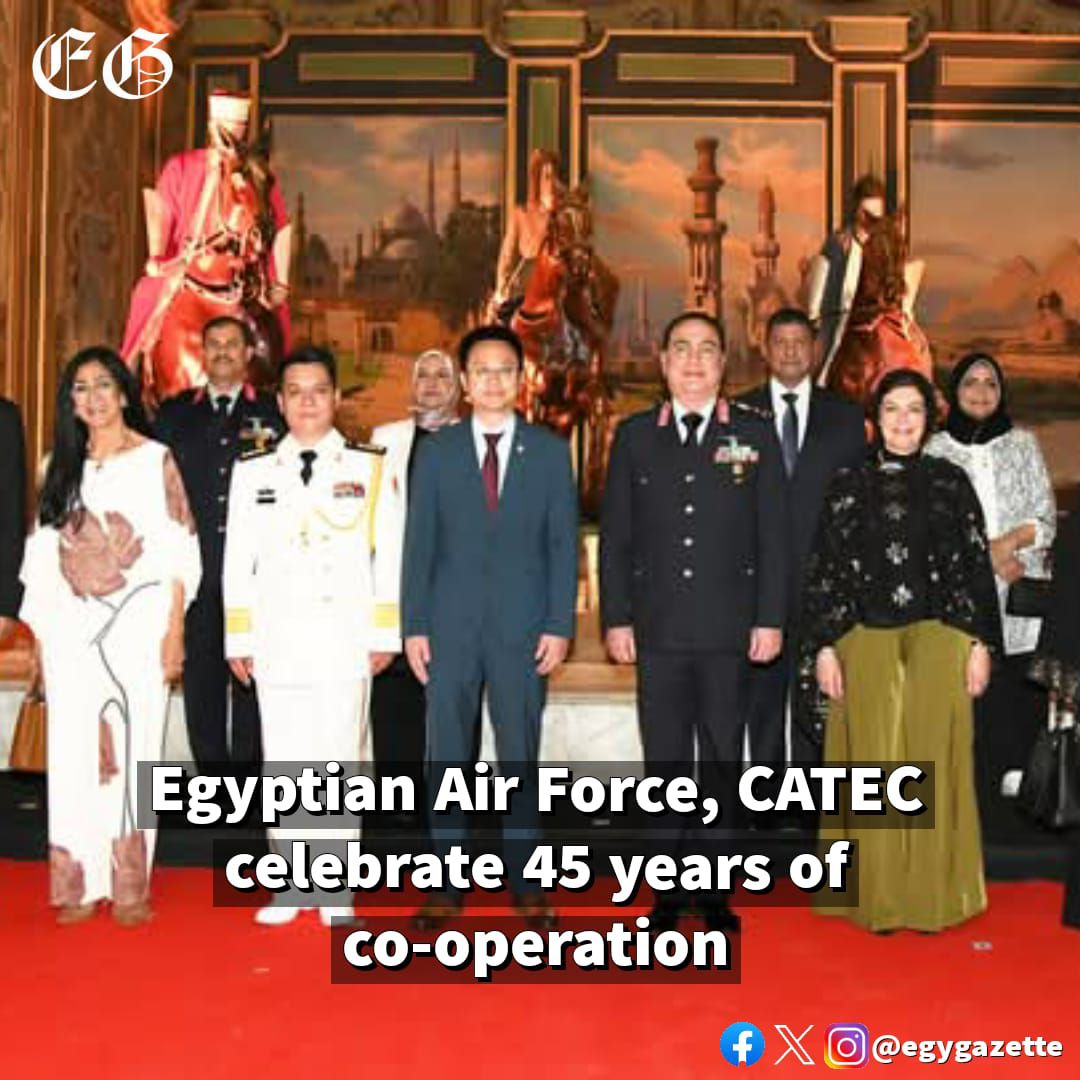 The Egyptian - The Egyptian Air Force and China's CATEC celebrate 45 ...