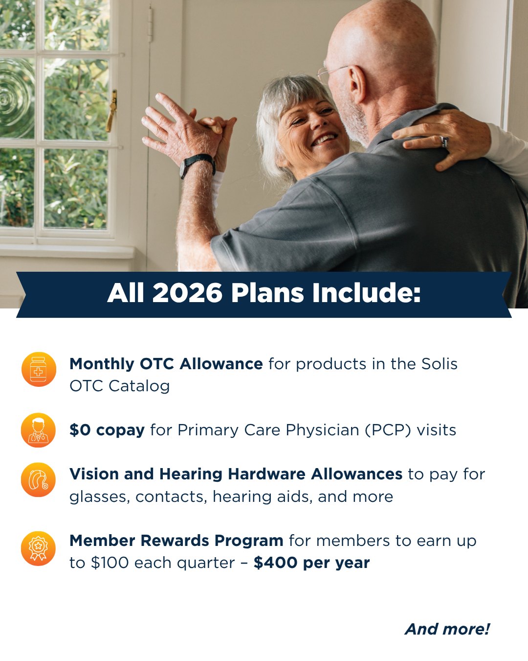 For 2026, all Solis plans include... - Solis Health Plans | Facebook