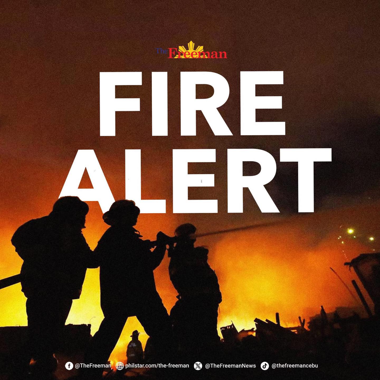 The Freeman - FIRE ALERT: Fire hits sitio Langub, Barangay Kalunasan in ...