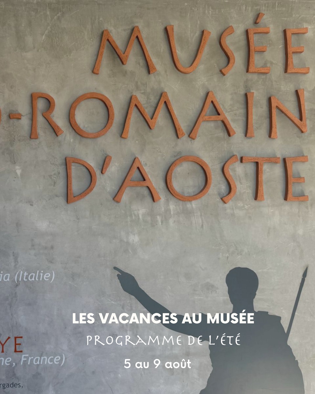 Musée d'Aoste - Cité... - Musée d'Aoste - Cité gallo-romaine