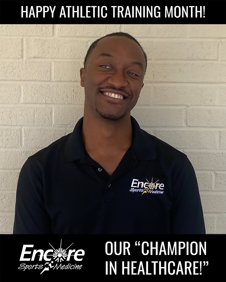 Encore - Happy National Athletic Training Month! We are proud to ...