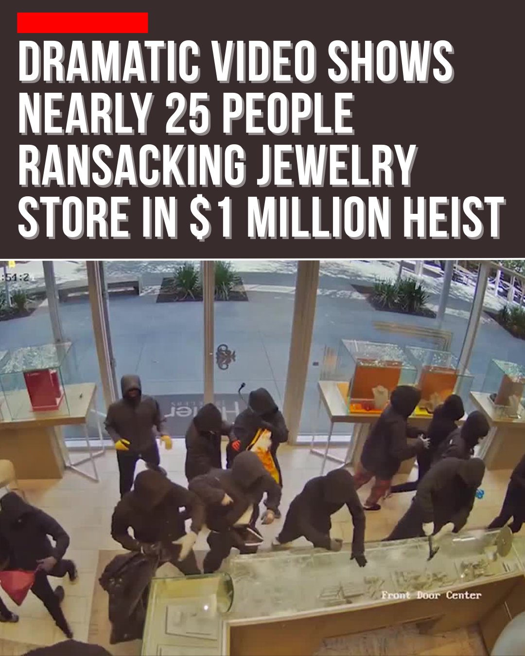 WLBT - Police say nearly 25 people were involved in the brazen robbery ...