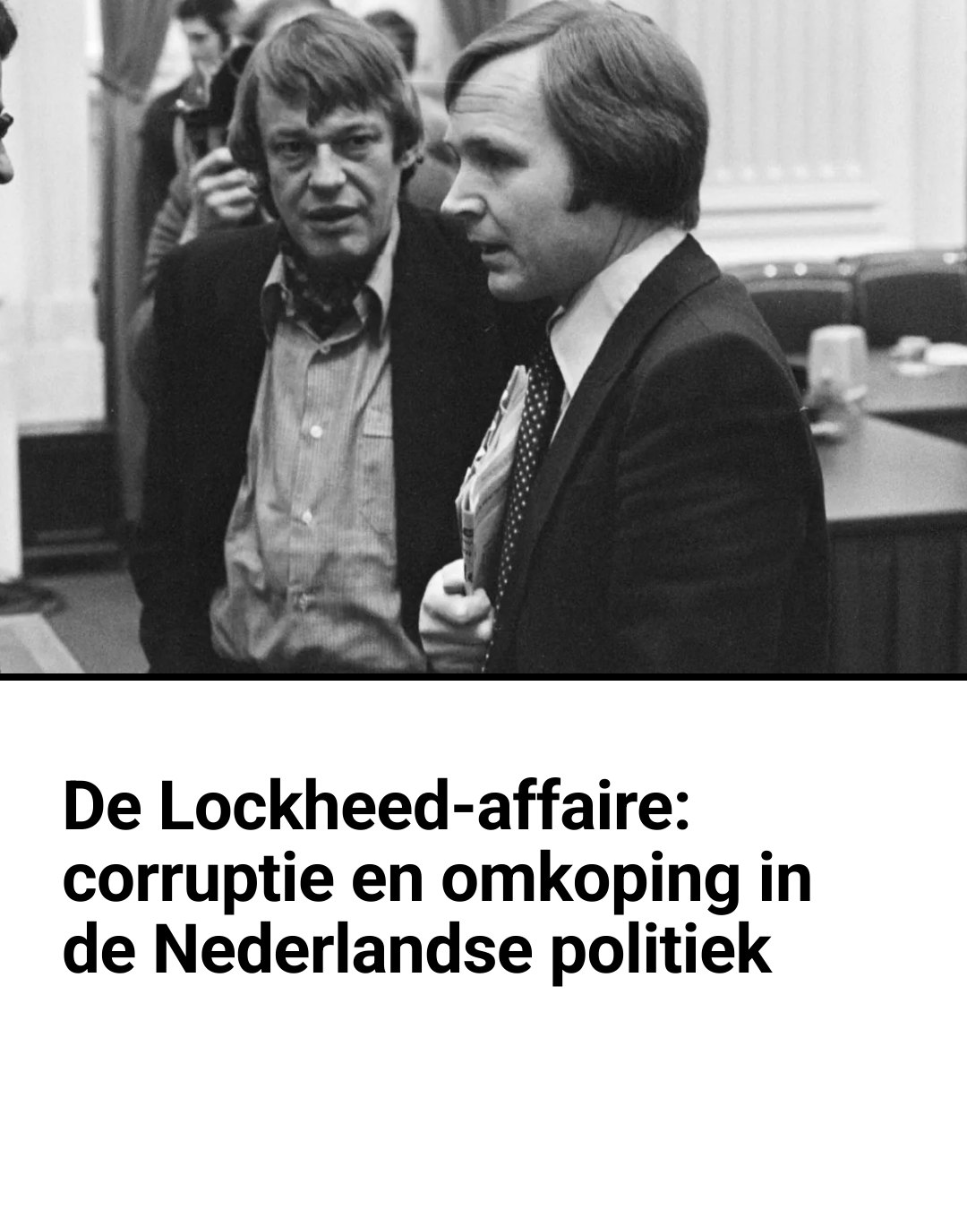SchoolBANK - Kan jij de Lockheed-affaire nog herinneren?... | Facebook