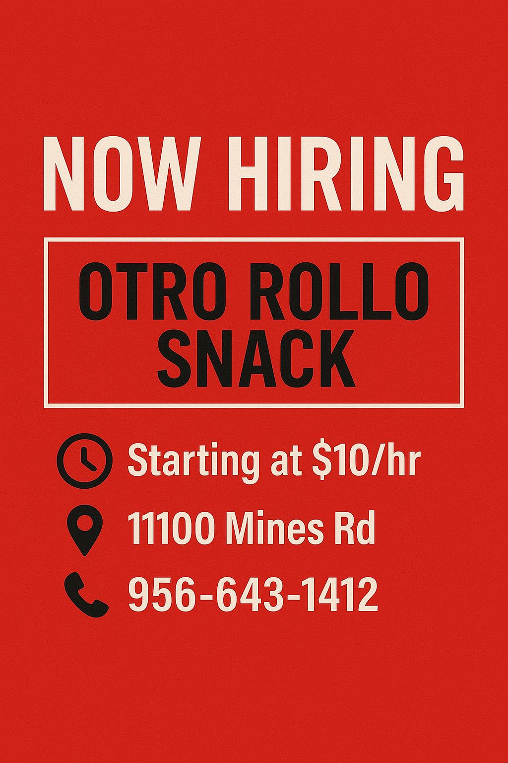 Otro Rollo Snack | Laredo TX