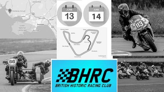 British Historic Racing Club Pembrey Rounds 5 & 6