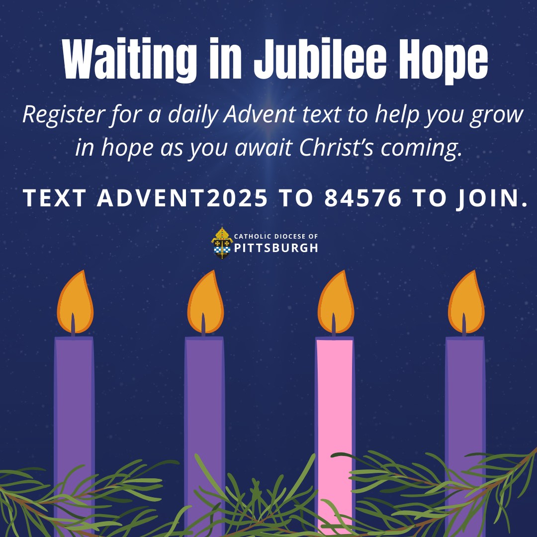 This Advent season closes... - Catholic Diocese of Pittsburgh | Facebook