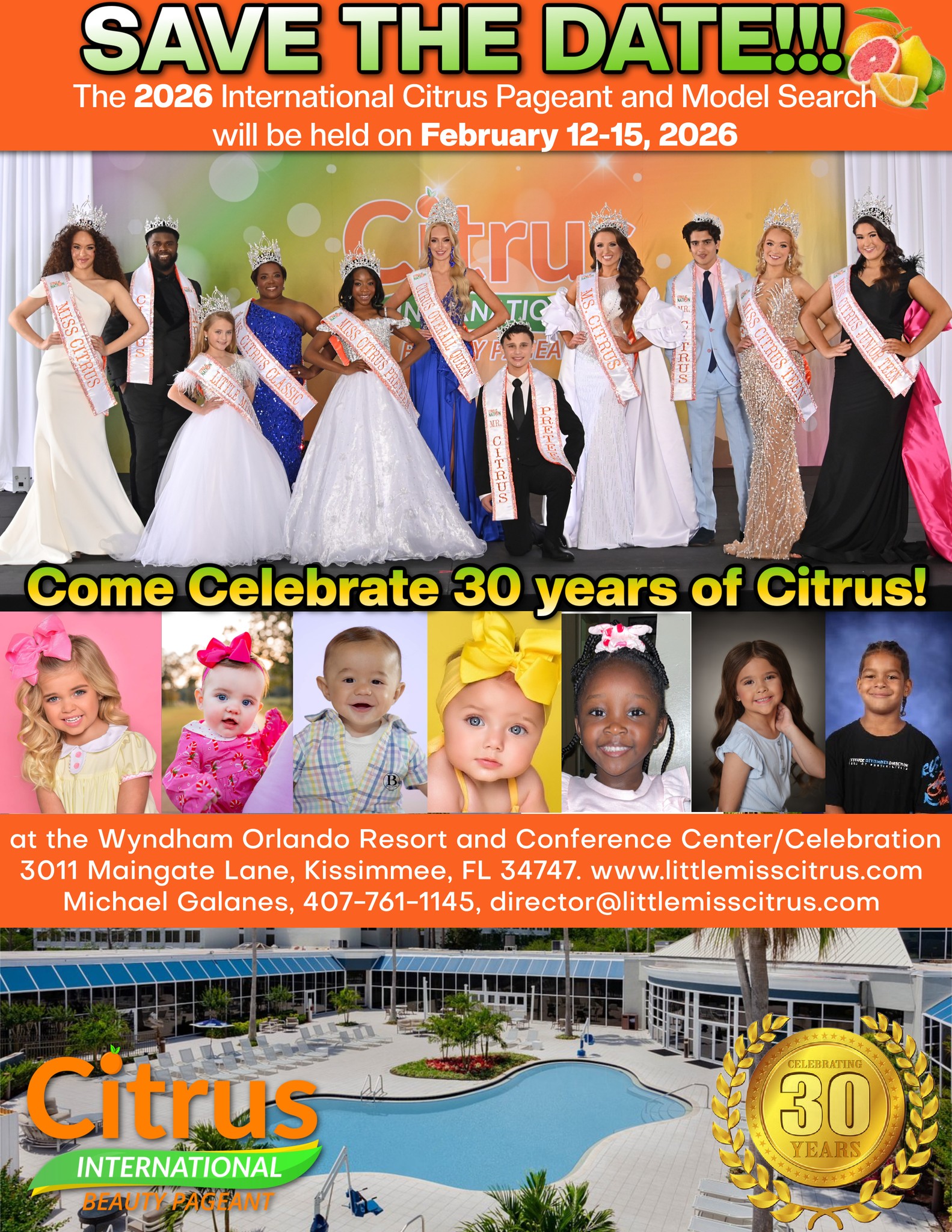 Citrus Pageant and Model Search - Attached is the complete SCHEDULE FOR ...
