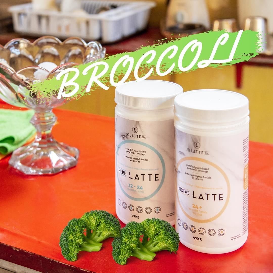 The Latte Co Bebe Latte And Kiddo Latte Are Also Made With Broccoli Many Kids Love Broccoli While Many Others Have Some Difficulties To Appreciate Them Bebe Latte