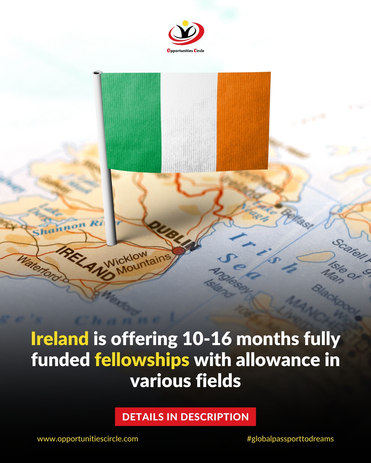 Ireland Fellows Program 2026 |... - Opportunities circle | Facebook