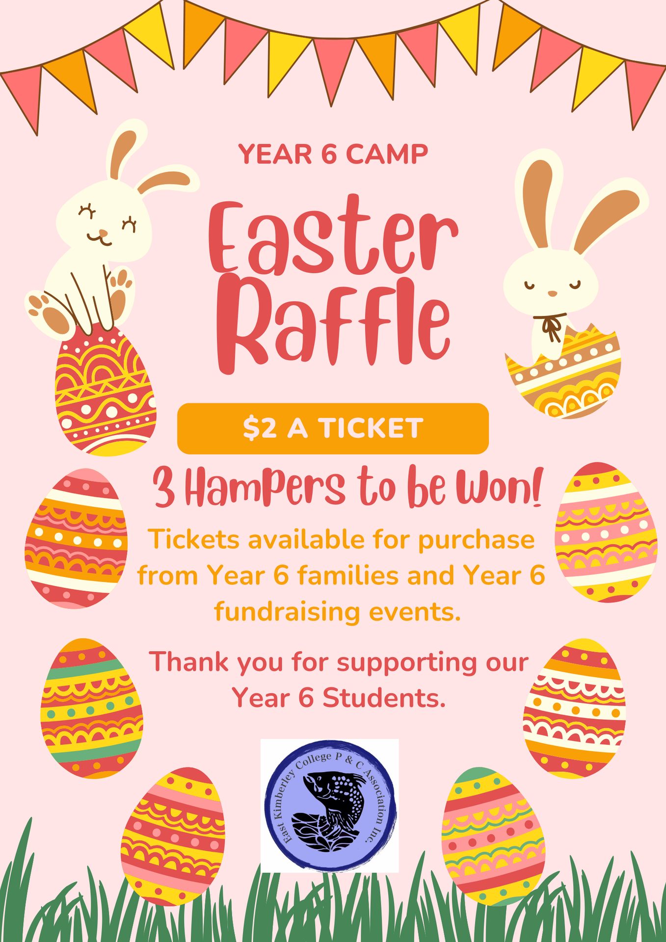 🎉 Easter Raffle Tickets for Sale!... - East Kimberley College | Facebook