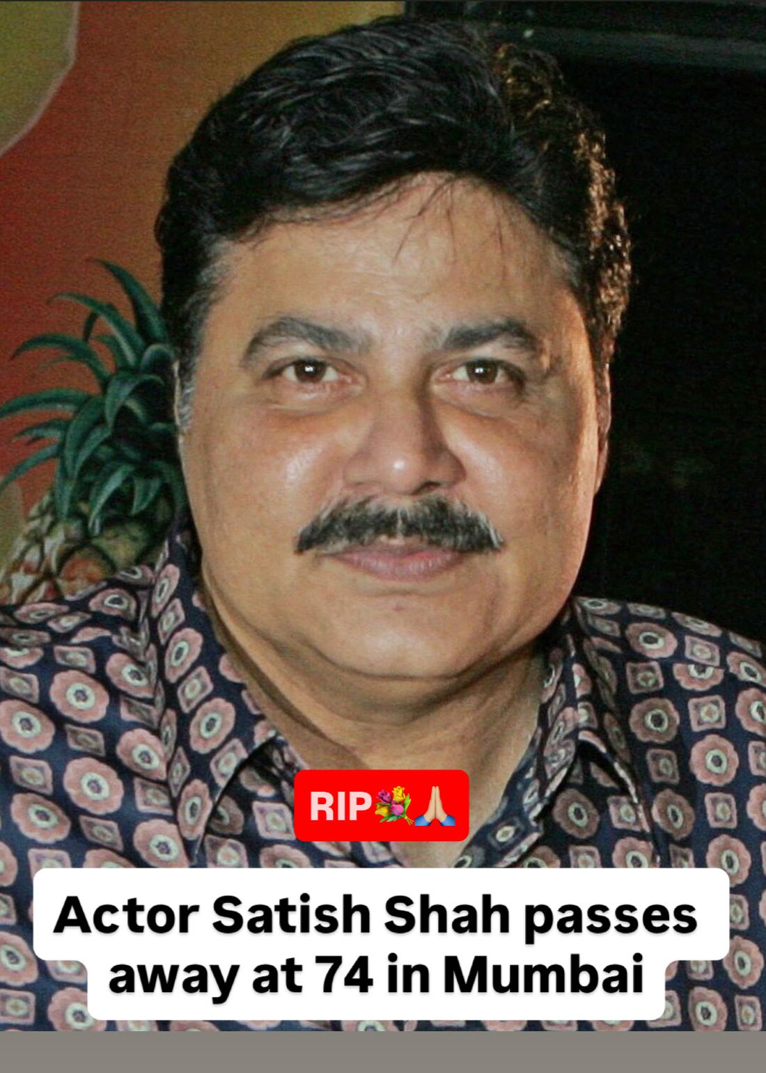 Satish Shah, beloved actor... - Bollywood Bubble - Videos | Facebook